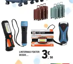 E.Leclerc Linternas foxter desde oferta