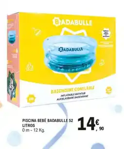 E.Leclerc Piscina bebé badabulle oferta