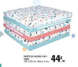 E.Leclerc Tapete de juegos 5 en 1 tineo oferta