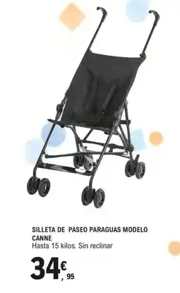 E.Leclerc Silleta de paseo paraguas modelo canne oferta