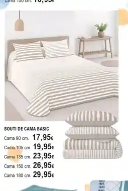 E.Leclerc Bouti de cama basic oferta