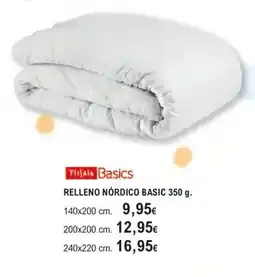 E.Leclerc Thaia basics relleno nórdico basic oferta