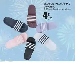 E.Leclerc Chanclas pala señora o caballero oferta
