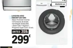E.Leclerc Lavadora beko vbm3wft39413wa oferta