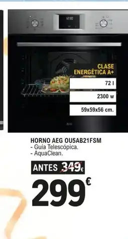E.Leclerc Horno aeg ou5ab21fsm oferta