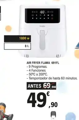E.Leclerc Air fryer flama 691fl oferta