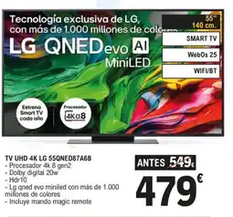 E.Leclerc Tv uhd 4k lg 55qned87a6b oferta