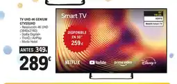 E.Leclerc Tv uhd 4k genium gtv55uhd oferta