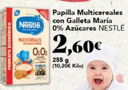 Gadis NESTLÉ Papilla Multicereales con Galleta María 0% Azúcares oferta