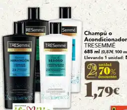 Gadis TRESEMMÉ Champú o Acondicionador oferta