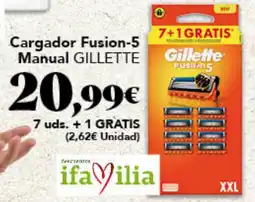 Gadis GILLETTE Cargador Fusion-5 Manual oferta
