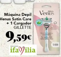 Gadis GILLETTE Máquina Depil Venus Satin Care + 1 Cargador oferta