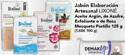 Gadis LIXONÉ Jabón Elaboración Artesanal Aceite Argán, de Azufre, Exfoliante o de Rosa Mosqueta Pastilla oferta