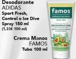 Gadis FAMOS Crema Manos Tubo oferta