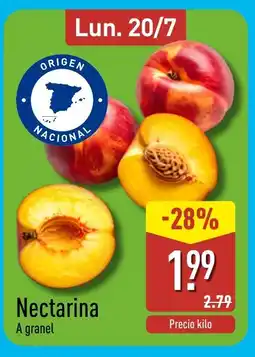 ALDI Nectarina oferta