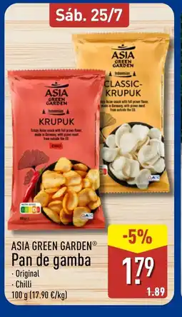 ALDI ASIA GREEN GARDEN Pan de gamba oferta