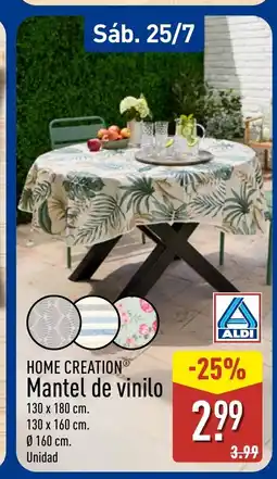 ALDI HOME CREATION Mantel de vinilo oferta