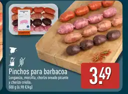 ALDI Pinchos para barbacoa oferta