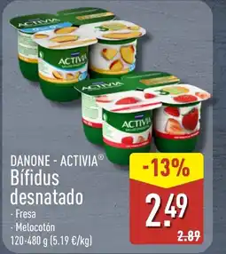 ALDI DANONE - ACTIVIA Bífidus desnatado oferta