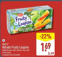 ALDI MUCCI Helado Fruity Loopino oferta