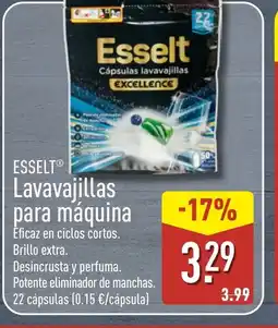 ALDI ESSELT Lavavajillas para máquina oferta