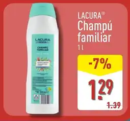ALDI LACURA Champú familiar oferta