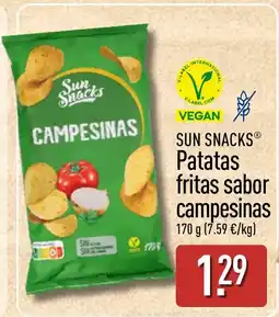 ALDI SUN SNACKS Patatas fritas sabor campesinas oferta