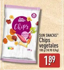 ALDI SUN SNACKS Chips vegetales oferta
