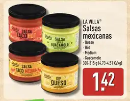 ALDI LA VILLA Salsas mexicanas oferta