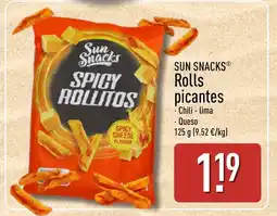 ALDI SUN SNACKS Rolls picantes oferta