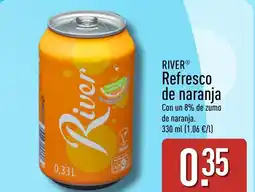 ALDI RIVER Refresco de naranja oferta