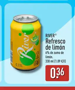 ALDI RIVER Refresco de limón oferta