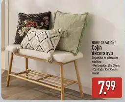ALDI HOME CREATION Cojín decorativo oferta