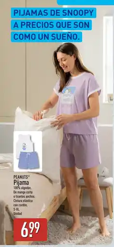 ALDI PEANUTS Pijama oferta
