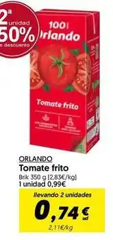 Hiper Usera Orlando - tomate frito oferta