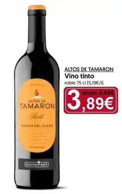Hiper Usera Altos de tamarón - vino tinto oferta