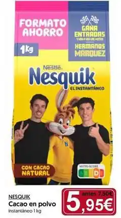 Hiper Usera Nesquik - cacao en polvo oferta