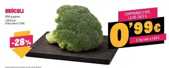 AhorraMas Brócoli oferta