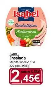 Hiper Usera Isabel - ensalada oferta