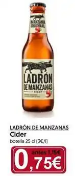 Hiper Usera Ladrón de manzanas - cider oferta