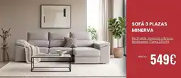 Atrapamuebles Minerva - sofa 3 plazas oferta