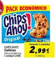 Hiper Usera Chips ahoy - galletas oferta