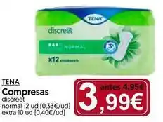 Hiper Usera Tena - compresas oferta