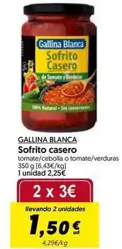 Hiper Usera Gallina blanca - sofrito casero oferta