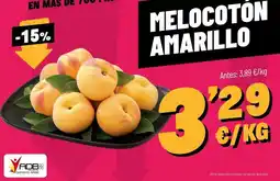 AhorraMas Mas - melocoton amarillo oferta