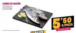AhorraMas Lubina de racion oferta