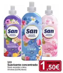 Hiper Usera San - suavizante concentrado oferta