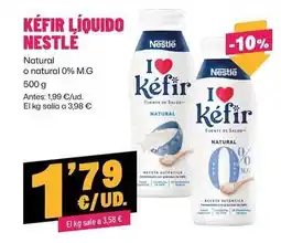 AhorraMas Nestlé - kéfir líquido oferta