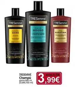 Hiper Usera Tresemmé - champú oferta