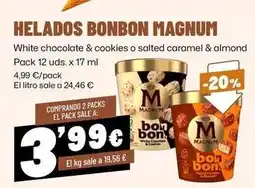 AhorraMas Magnum - helados bonbon oferta
